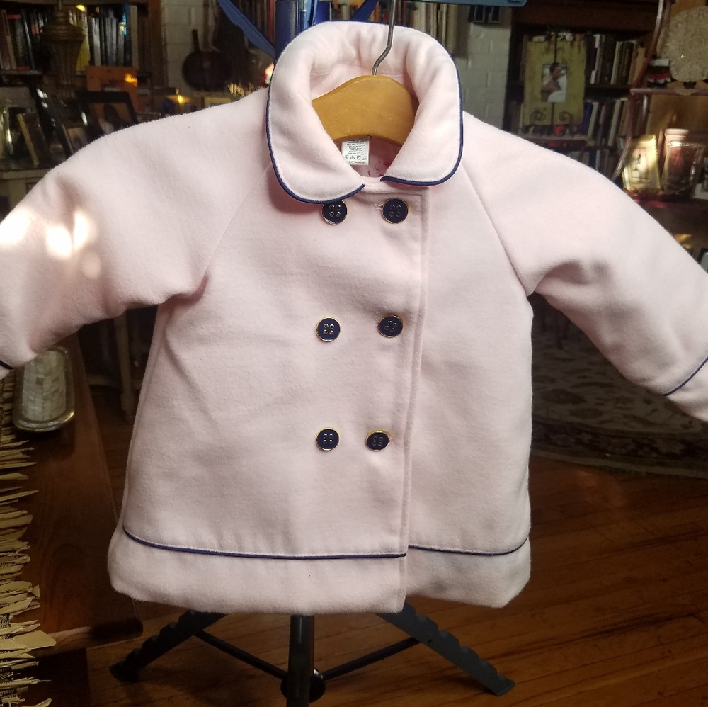 Pink peacoat 18 month